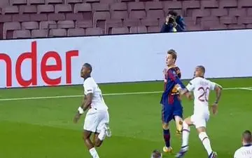  پنالتی بارسا مقابل پی اس جی درست بود؟ (عکس)