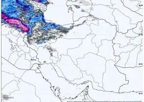 ورود سامانه بارشی جدید به کشور از پنجشنبه؛ ۲۰ استان برفی و بارانی می‌شوند