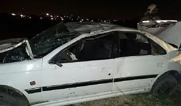 6 کشته و زخمی در تصادف هولناک سمند با پژو در جاده بهارستان اصفهان + جزییات