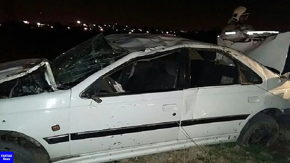 6 کشته و زخمی در تصادف هولناک سمند با پژو در جاده بهارستان اصفهان + جزییات