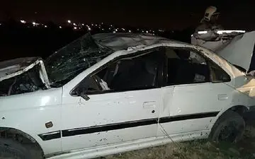 6 کشته و زخمی در تصادف هولناک سمند با پژو در جاده بهارستان اصفهان + جزییات