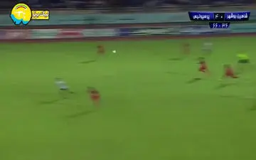 گل پنجم پرسپولیس به شاهین شهرداری + فیلم