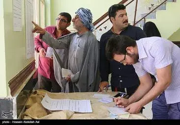  انتخابات ریاست جمهوری و شورای شهر آبادان + تصاویر