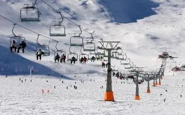 فوری/محبوس شدن ۵۰ نفر از مردم در پیست اسکی توچال 