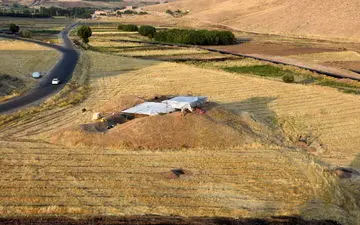 اتمام کاوش‌های بازنگری در "گنج‌دره" هرسین کرمانشاه