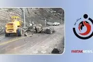 مصدومیت دو نفر در اثر سقوط سنگ حوالی رستوران آبی کندوان+جزییات