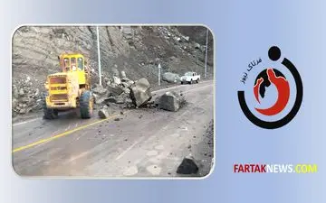 مصدومیت دو نفر در اثر سقوط سنگ حوالی رستوران آبی کندوان+جزییات