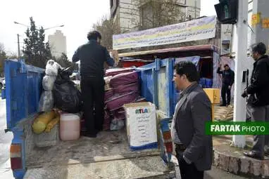 ارسال هفتمین محموله از کمکهای اتاق اصناف و بازاریان خیر کرمانشاه به مناطق سیل زده لرستان