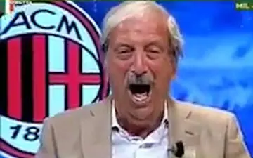  واکنش عجیب گزارشگر هوادار میلان به گل دقیقه 95 کوترونه مقابل رم+فیلم