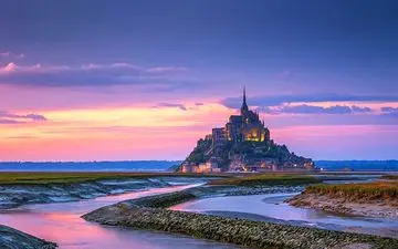 جزیره مون سن میشل ، مرواریدی در میان آب های نورماندی