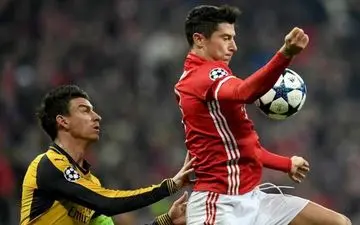 مصدومیت کوشیلنی در بازی مقابل بایرن مونیخ