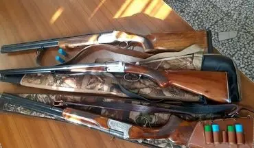 کشف ۳ قبضه سلاح شکاری در میامی