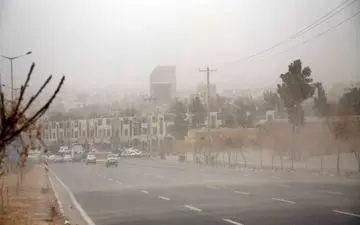 طوفان و وزش باد در  سبزوار تا ساعات پایانی امشب ادامه دارد