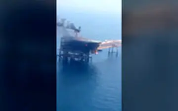  آتش‌سوزی سکوی ۹ پارس‌جنوبی