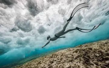  عکس منتخب نشنال جئوگرافیک | طوفان زیر آب