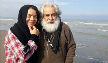 تیپ و ژست مهتاب نصیرپور به همراه همسرش؛ محمد رحمانیان (عکس)