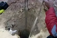 سقوط مرگبار جوان ۳۵ ساله در چاه ۳۰ متری