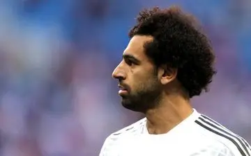 عکس/ بهت محمد صلاح پس از باخت به روسیه