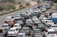 ترافیک سنگین در خروجی‌های تهران | جاده چالوس یک‌طرفه شد