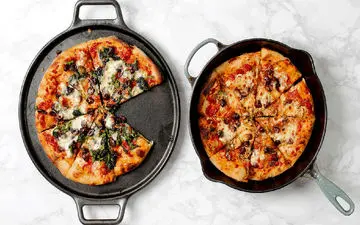 طرز تهیه پیتزا تابه‌ ای ترکیه‌ای / غذای فوری با طعم رستورانی