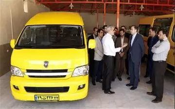 رونمایی از اولین تاکسی ویژه سرویس مدارس +عکس