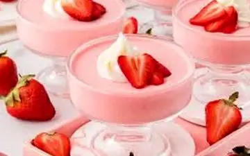 دیگه پولتو به دنت بیرون نده و خودت تو خونه این مدلی دنت توت فرنگی  درست کن!