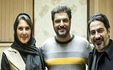 تیپ متفاوت سام درخشانی و همسرش در یک کنسرت