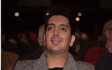 حضور فرزاد فرزین در اکران خصوصی آینه بغل (عکس)