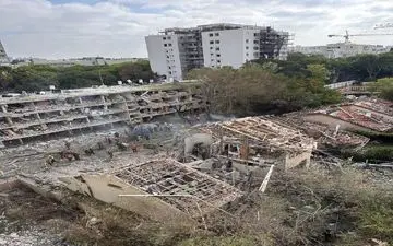 خسارات سنگین در سرزمین‌های اشغالی بر اثر اصابت مستقیم موشک‌های ایرانی