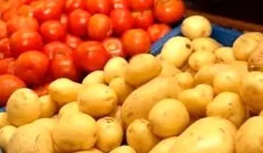 توزیع سیب زمینی ۲۹۵۰۰ تومانی در میادین میوه 