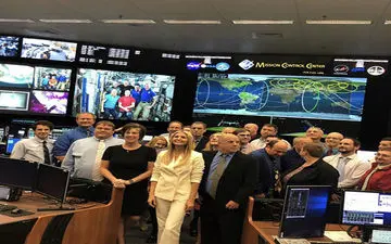  بازدید ایوانکا ترامپ از یک مرکز تخصصی