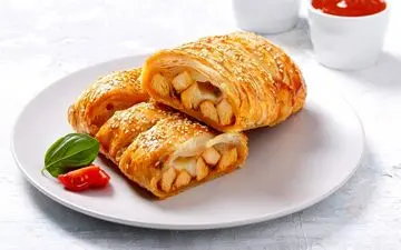 این غذای جذاب مناسب بچه های بدغذاست| طرز تهیه  اشترودل مرغ!