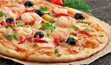 پیتزای دریایی متفاوت و سالم |  پیتزا میگو ایتالیایی !