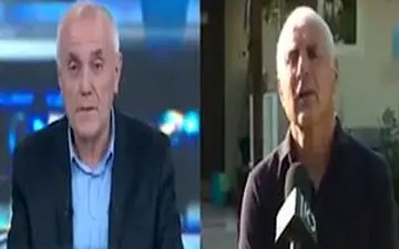 لحظه فرار نماینده کنست هنگام مصاحبه پس از شنیدن صدای آژیر خطر