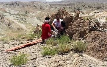 جستجوی ۴ساعته برای یافتن جوان گمشده در ارتفاعات «درح»
