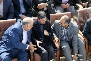 افتتاح واحدهای مسکونی گهواره  توسط  رئیس کمیته امداد کشور و  استاندار کرمانشاه 