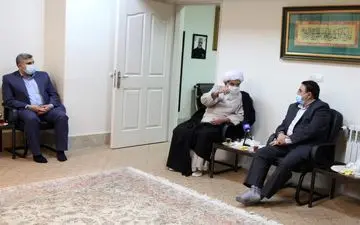 دیدار نوروزی استاندار و فرمانده مرزبانی با نماینده ولی فقیه و امام جمعه کرمانشاه