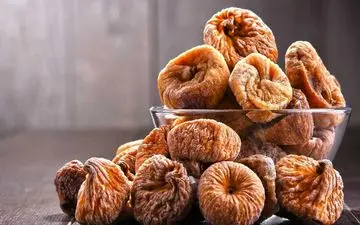 خواص و فیبرهای پنهان انجیر خشک خیس‌شده