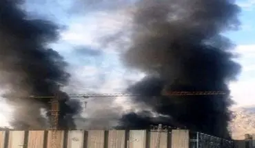 فوری /آتش سوزی ساختمان ایران مال حوالی دریاچه چیتگر