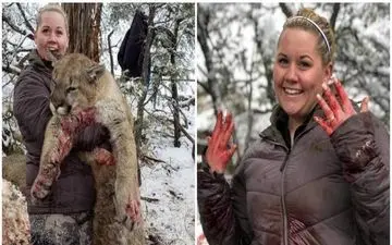 دستان خون آلود این زن پلید فضای مجازی را بهم ریخت + عکس