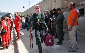  انتقال تروریست ها از جنوب دمشق آغاز شد