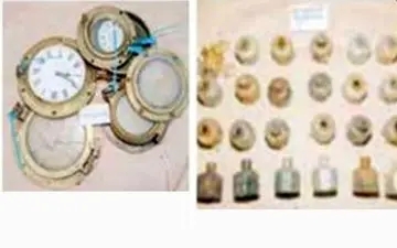  دستبرد 2 غواص به یک کشتی غرق شده+عکس 