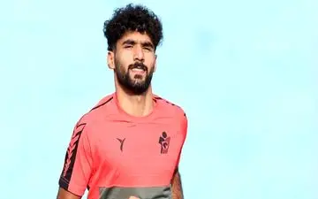 کاپیتان پیکان در تمرینات حاضر شد