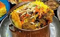 طرز تهیه قابلی پلو خوشرنگ و خوشمزه !