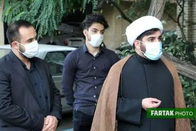 مراسم درگذشت والده مکرمه حجت‌الاسلام  رئیس سازمان گسترش اقتصاد مقاومتی 
