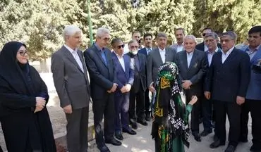 وزیر میراث فرهنگی وارد لرستان شد