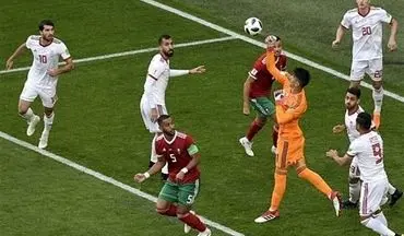  جام جهانی ۲۰۱۸| ایران و مراکش پایان نیمه اول