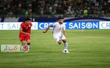 خلاصه بازی ایران 1 - قرقیزستان 0 + ویدئو