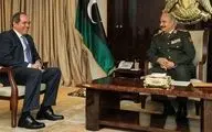 دیدار وزیر خارجه الجزائر با فرمانده نیروهای شرق لیبی
