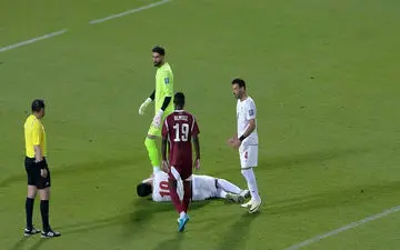 حرکت غیرورزشی معزعلی تنها یک کارت زرد داشت + ویدئو